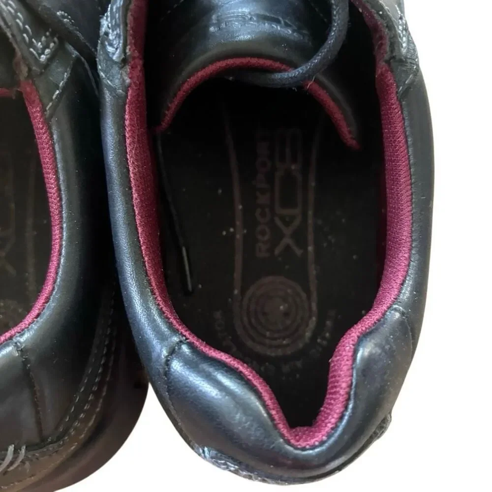 Rockport Atmore Black APM7484A Size 9 M Casual  Oxford Shoes